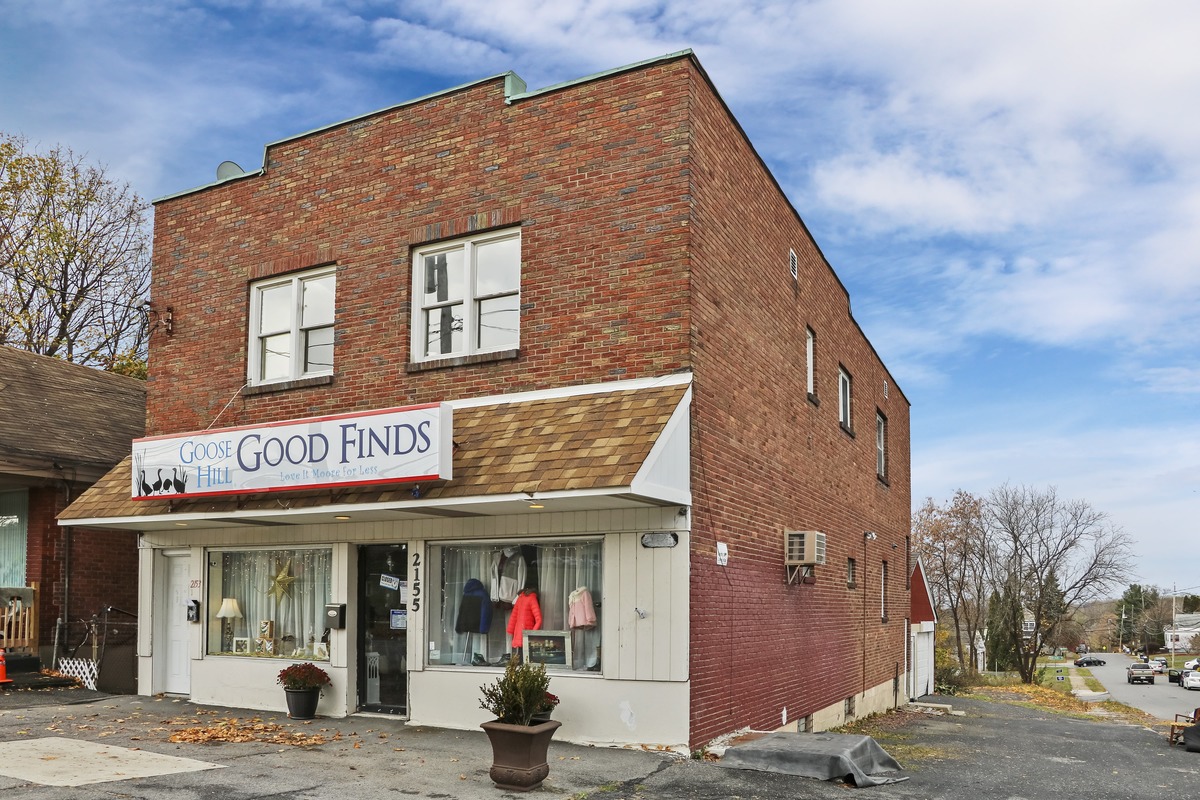 Corner Lot Mixed Use Commercial Building Apartments Over Retail